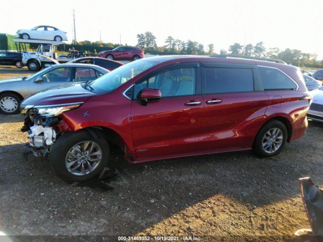 Photo 1 VIN: 5TDYRKEC3MS030524 - TOYOTA SIENNA 