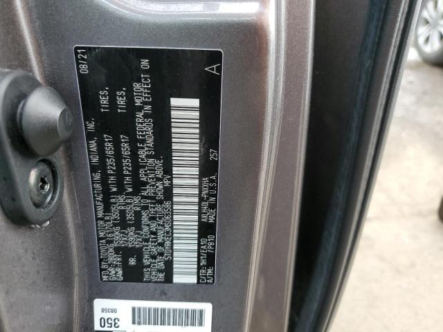 Photo 12 VIN: 5TDYRKEC3MS063586 - TOYOTA SIENNA XLE 