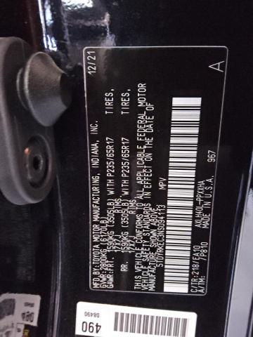 Photo 12 VIN: 5TDYRKEC3NS094113 - TOYOTA SIENNA XLE 