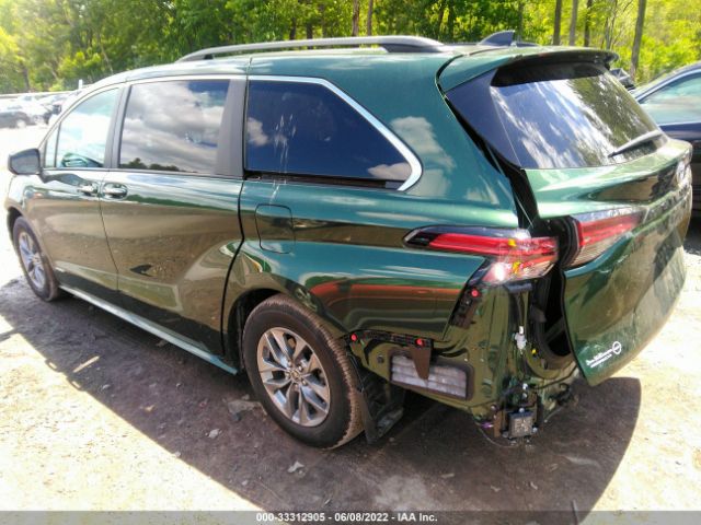 Photo 2 VIN: 5TDYRKEC4MS015384 - TOYOTA SIENNA 