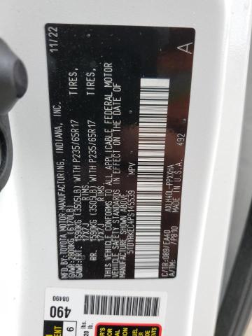 Photo 13 VIN: 5TDYRKEC4PS145539 - TOYOTA SIENNA XLE 