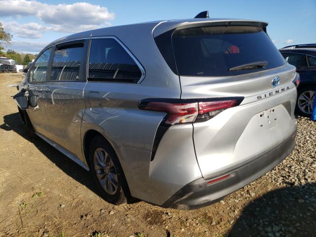 Photo 2 VIN: 5TDYRKEC5MS033859 - TOYOTA SIENNA XLE 