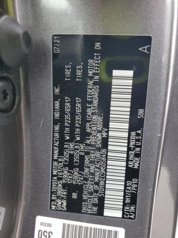 Photo 13 VIN: 5TDYRKEC5MS058406 - TOYOTA SIENNA XLE 