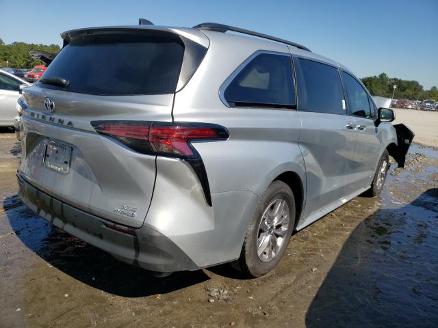 Photo 3 VIN: 5TDYRKEC6MS013328 - TOYOTA SIENNA XLE 