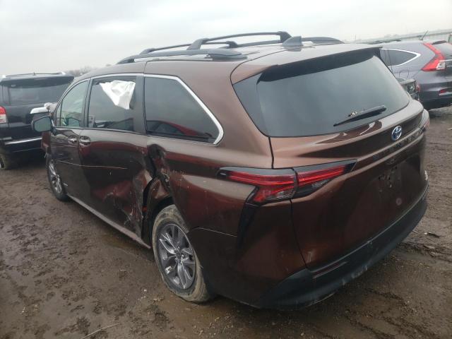 Photo 1 VIN: 5TDYRKEC6MS041016 - TOYOTA SIENNA XLE 