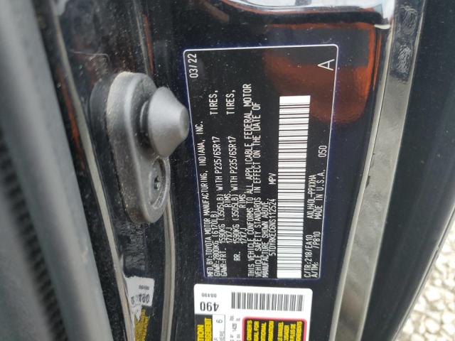 Photo 12 VIN: 5TDYRKEC6NS112524 - TOYOTA SIENNA XLE 