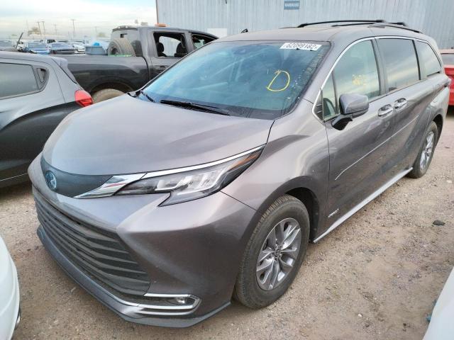 Photo 1 VIN: 5TDYRKEC7MS062926 - TOYOTA SIENNA XLE 