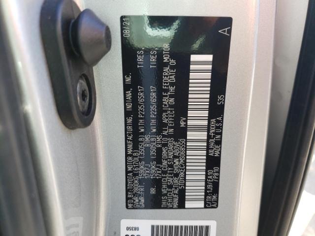 Photo 9 VIN: 5TDYRKEC7MS068550 - TOYOTA SIENNA XLE 