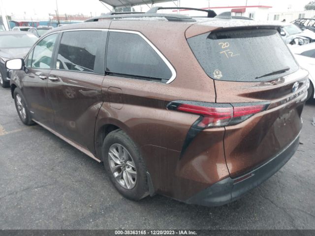 Photo 2 VIN: 5TDYRKEC7MS072100 - TOYOTA SIENNA 