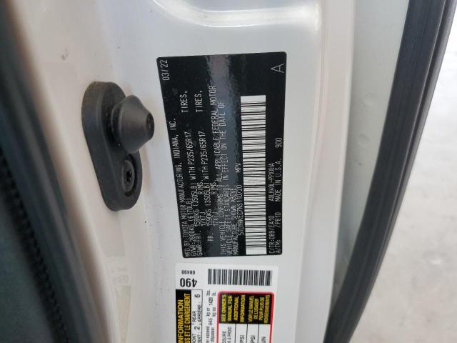 Photo 12 VIN: 5TDYRKEC7NS110720 - TOYOTA SIENNA XLE 