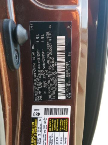 Photo 12 VIN: 5TDYRKEC8MS024394 - TOYOTA SIENNA XLE 