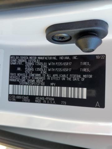 Photo 12 VIN: 5TDYRKEC9PS137100 - TOYOTA SIENNA XLE 