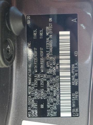 Photo 12 VIN: 5TDYRKECXMS001926 - TOYOTA SIENNA XLE 