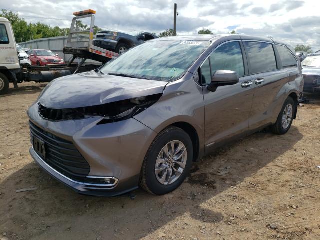 Photo 1 VIN: 5TDYSKFC1MS009237 - TOYOTA SIENNA XLE 