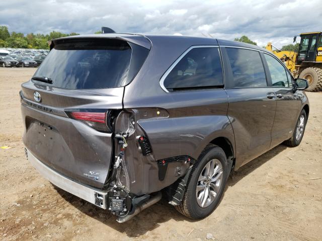 Photo 3 VIN: 5TDYSKFC1MS009237 - TOYOTA SIENNA XLE 