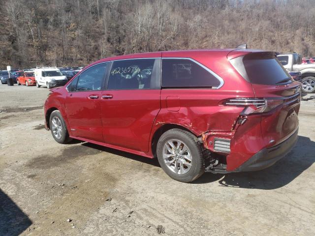 Photo 1 VIN: 5TDYSKFC4MS029918 - TOYOTA SIENNA XLE 