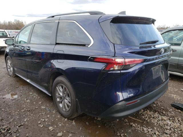 Photo 1 VIN: 5TDYSKFC6MS039821 - TOYOTA SIENNA XLE 