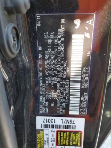 Photo 12 VIN: 5TDYY5G14BS035681 - TOYOTA SEQUOIA PL 