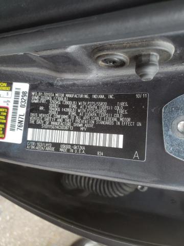 Photo 9 VIN: 5TDYY5G14CS038713 - TOYOTA SEQUOIA PL 