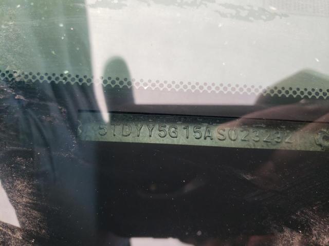 Photo 11 VIN: 5TDYY5G15AS023232 - TOYOTA SEQUOIA 