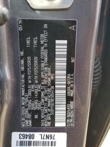 Photo 11 VIN: 5TDYY5G18ES054738 - TOYOTA SEQUOIA 