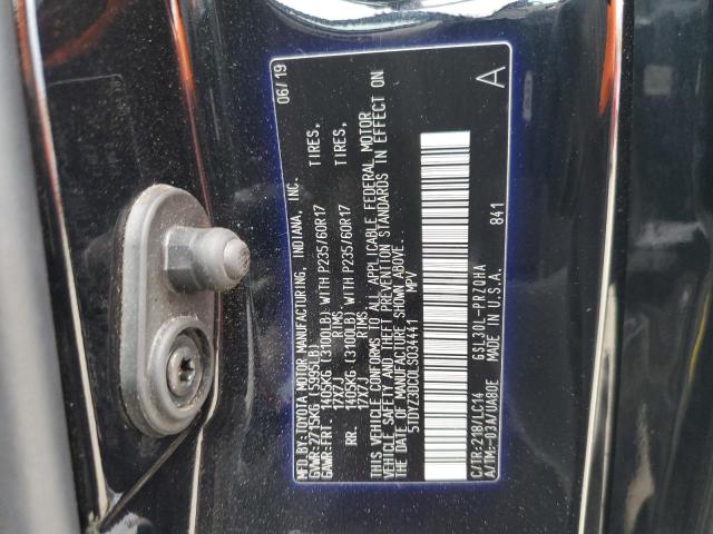 Photo 13 VIN: 5TDYZ3DC0LS034441 - TOYOTA SIENNA XLE 