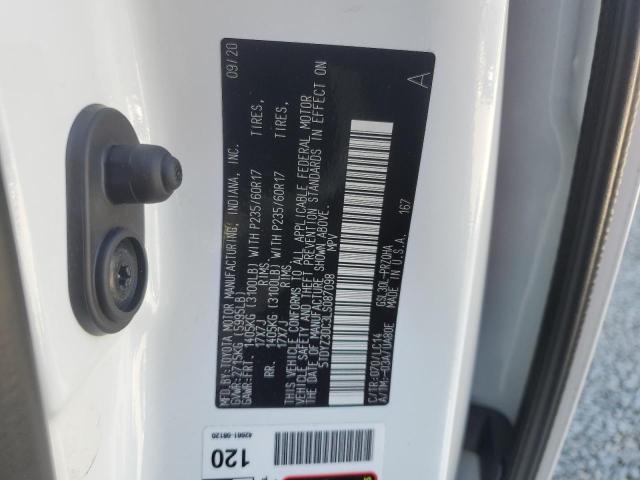 Photo 13 VIN: 5TDYZ3DC3LS087098 - TOYOTA SIENNA XLE 