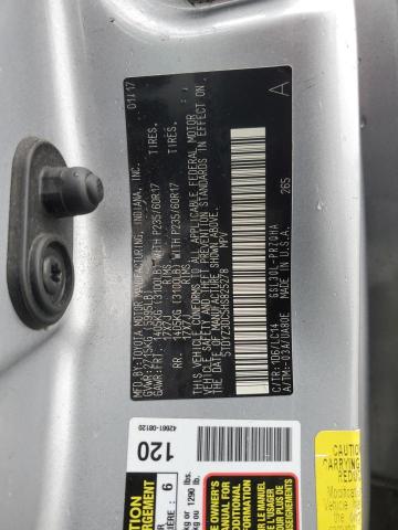 Photo 12 VIN: 5TDYZ3DC5HS825278 - TOYOTA SIENNA XLE 