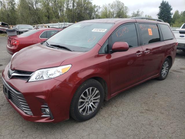 Photo 1 VIN: 5TDYZ3DC5KS005032 - TOYOTA SIENNA XLE 