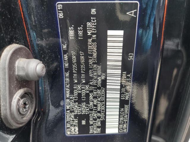 Photo 12 VIN: 5TDYZ3DC5LS033947 - TOYOTA SIENNA XLE 