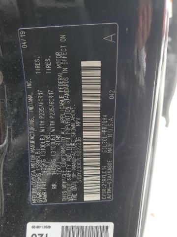 Photo 11 VIN: 5TDYZ3DC7LS022206 - TOYOTA SIENNA XLE 