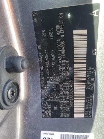 Photo 12 VIN: 5TDYZ3DC8LS046854 - TOYOTA SIENNA XLE 