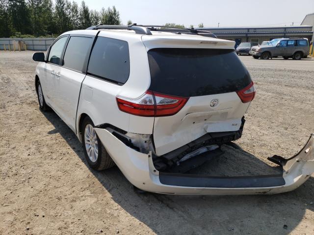 Photo 2 VIN: 5TDYZ3DC9HS801212 - TOYOTA SIENNA XLE 