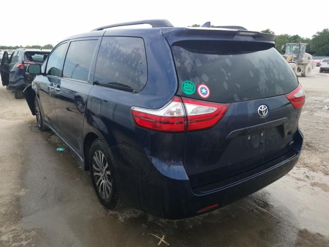 Photo 2 VIN: 5TDYZ3DC9JS954212 - TOYOTA SIENNA XLE 