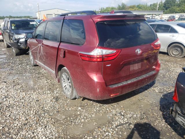 Photo 2 VIN: 5TDYZ3DC9KS973652 - TOYOTA SIENNA XLE 