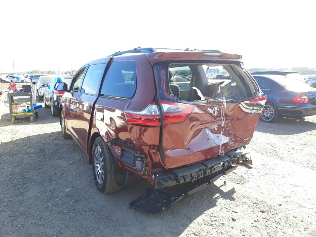 Photo 2 VIN: 5TDYZ3DCXLS058133 - TOYOTA SIENNA XLE 