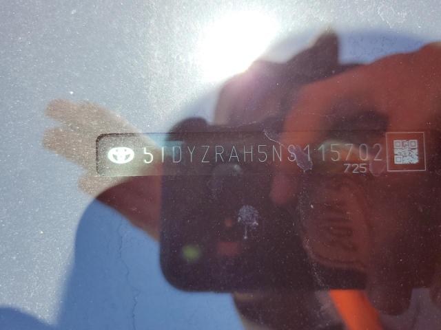 Photo 11 VIN: 5TDYZRAH5NS115702 - TOYOTA HIGHLANDER 