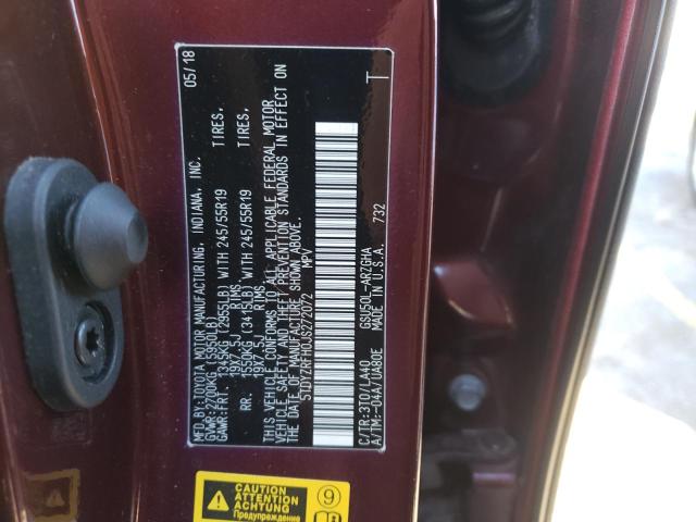 Photo 13 VIN: 5TDYZRFH0JS272072 - TOYOTA HIGHLANDER 