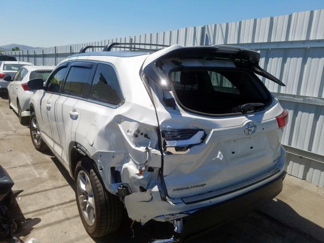 Photo 2 VIN: 5TDYZRFH0KS323264 - TOYOTA HIGHLANDER 