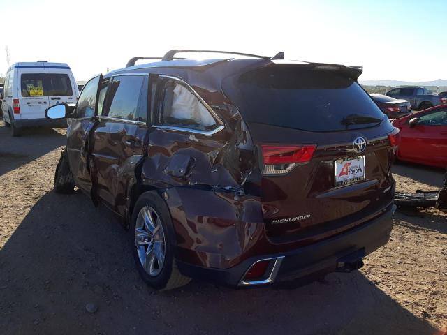 Photo 2 VIN: 5TDYZRFH1HS216460 - TOYOTA HIGHLANDER 