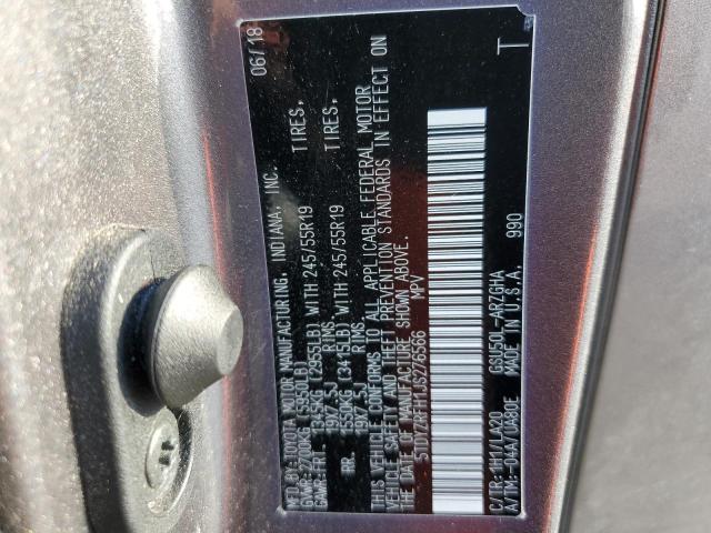 Photo 13 VIN: 5TDYZRFH1JS276566 - TOYOTA HIGHLANDER 