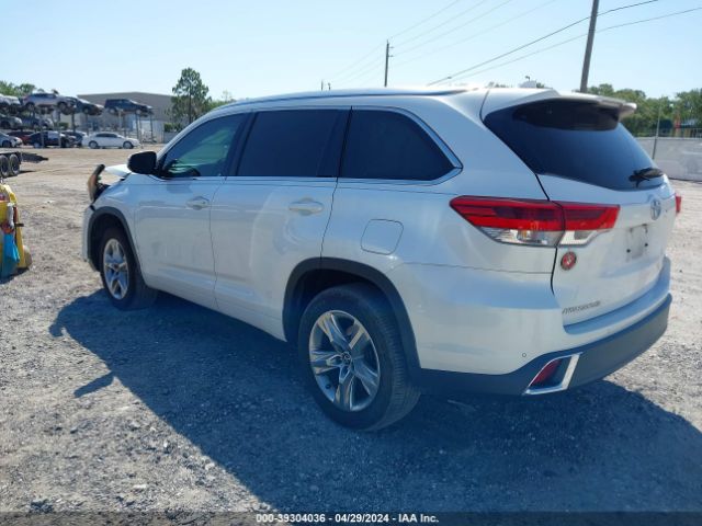 Photo 2 VIN: 5TDYZRFH1KS315321 - TOYOTA HIGHLANDER 