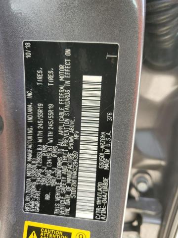 Photo 13 VIN: 5TDYZRFH4KS294397 - TOYOTA HIGHLANDER 