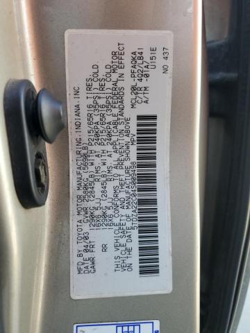 Photo 12 VIN: 5TDZA22C04S009498 - TOYOTA SIENNA XLE 