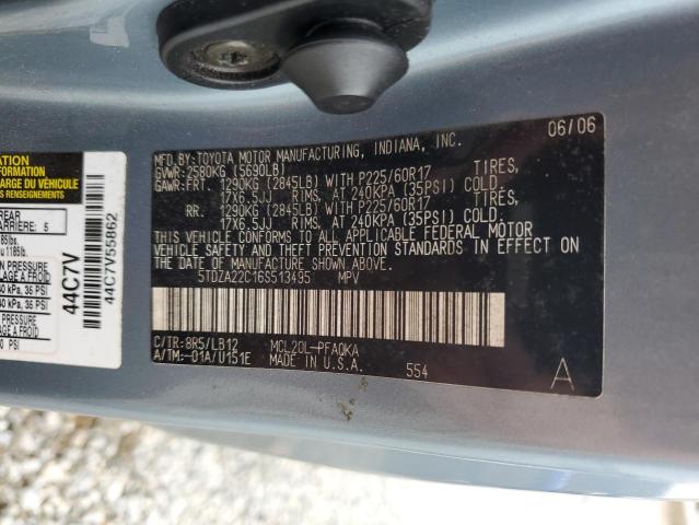 Photo 12 VIN: 5TDZA22C16S513495 - TOYOTA SIENNA XLE 