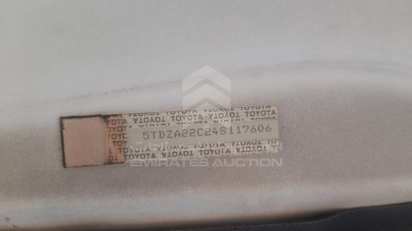 Photo 2 VIN: 5TDZA22C24S117606 - TOYOTA SIENA 