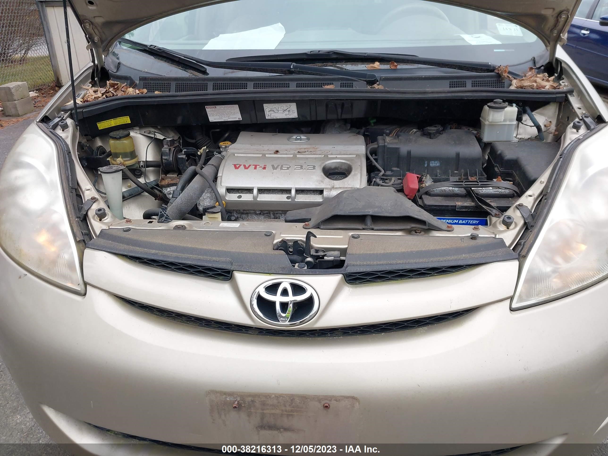 Photo 9 VIN: 5TDZA22C26S586844 - TOYOTA SIENNA 