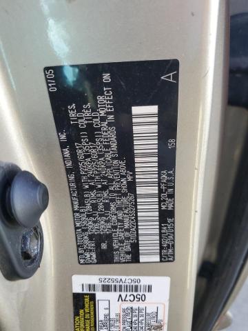 Photo 12 VIN: 5TDZA22C45S275267 - TOYOTA SIENNA XLE 