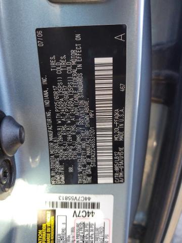 Photo 12 VIN: 5TDZA22C46S531201 - TOYOTA SIENNA XLE 