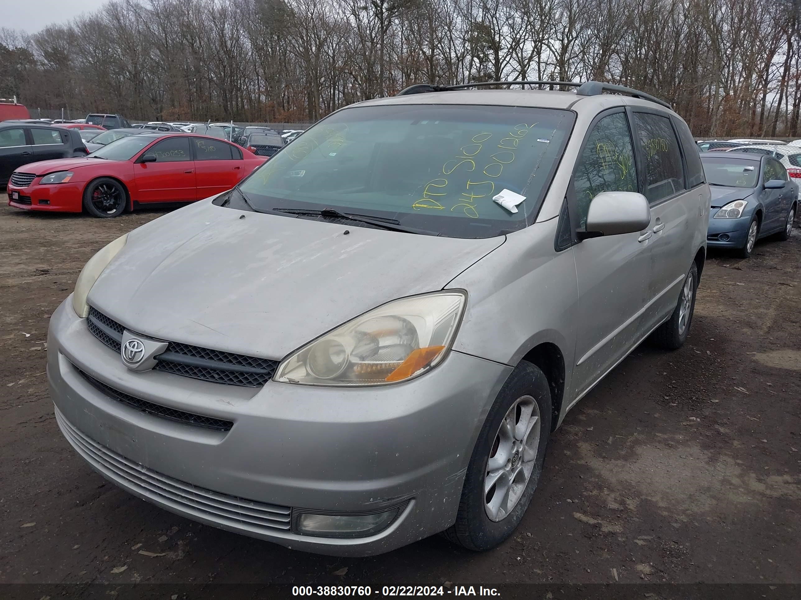 Photo 1 VIN: 5TDZA22CX5S315531 - TOYOTA SIENNA 